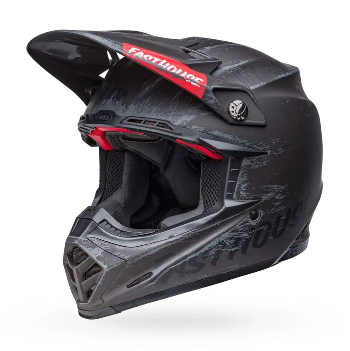 Fasthouse Mojave Matte Black Gray