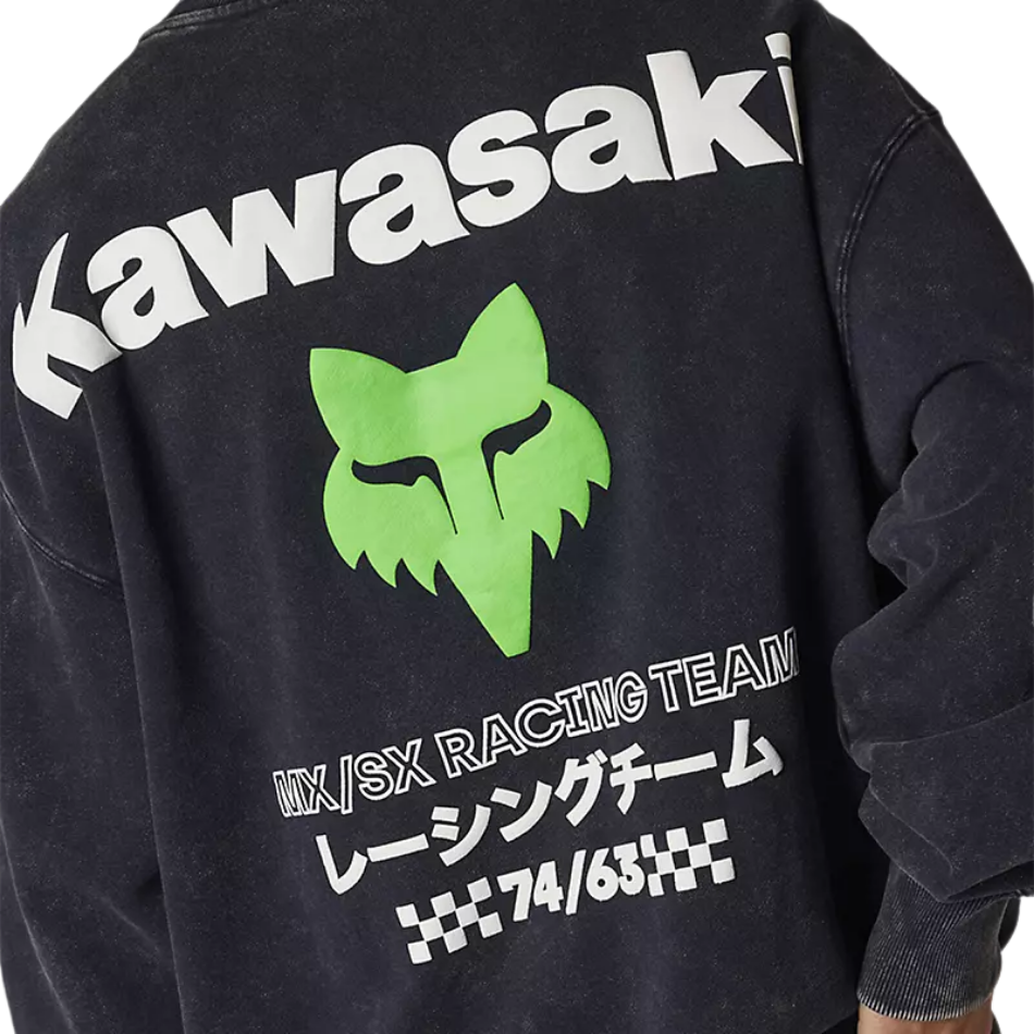 Kawasaki Heavyweight Crew Sweatshirt