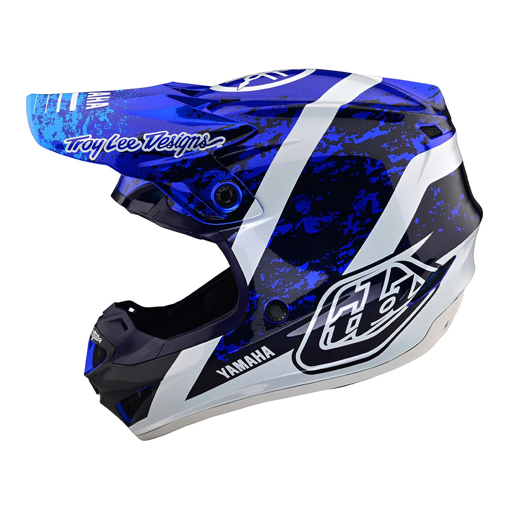 Troy Lee Designs SE4 Polyacrylite Yamaha OW Navy Troy Lee Designs SE4 Polyacrylite Yamaha OW Navy