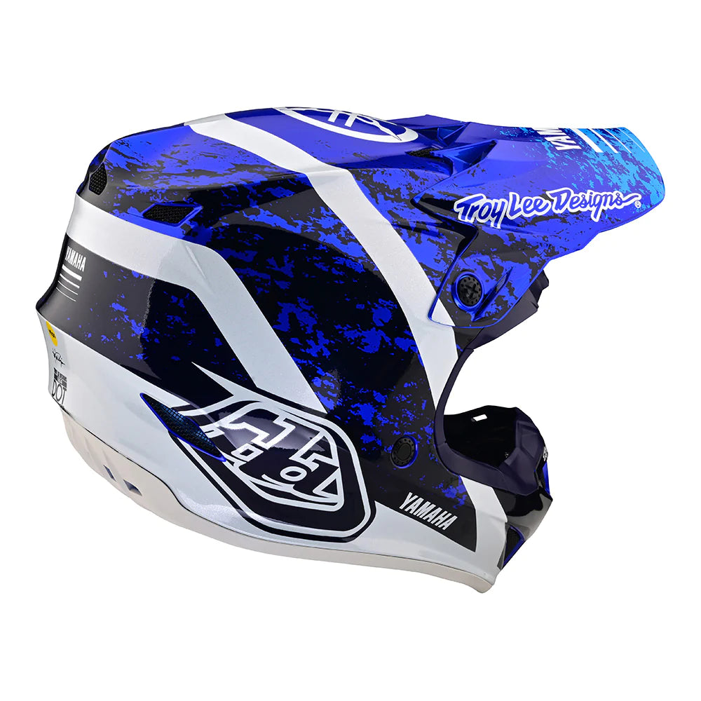 Troy Lee Designs SE4 Polyacrylite Yamaha OW Navy
