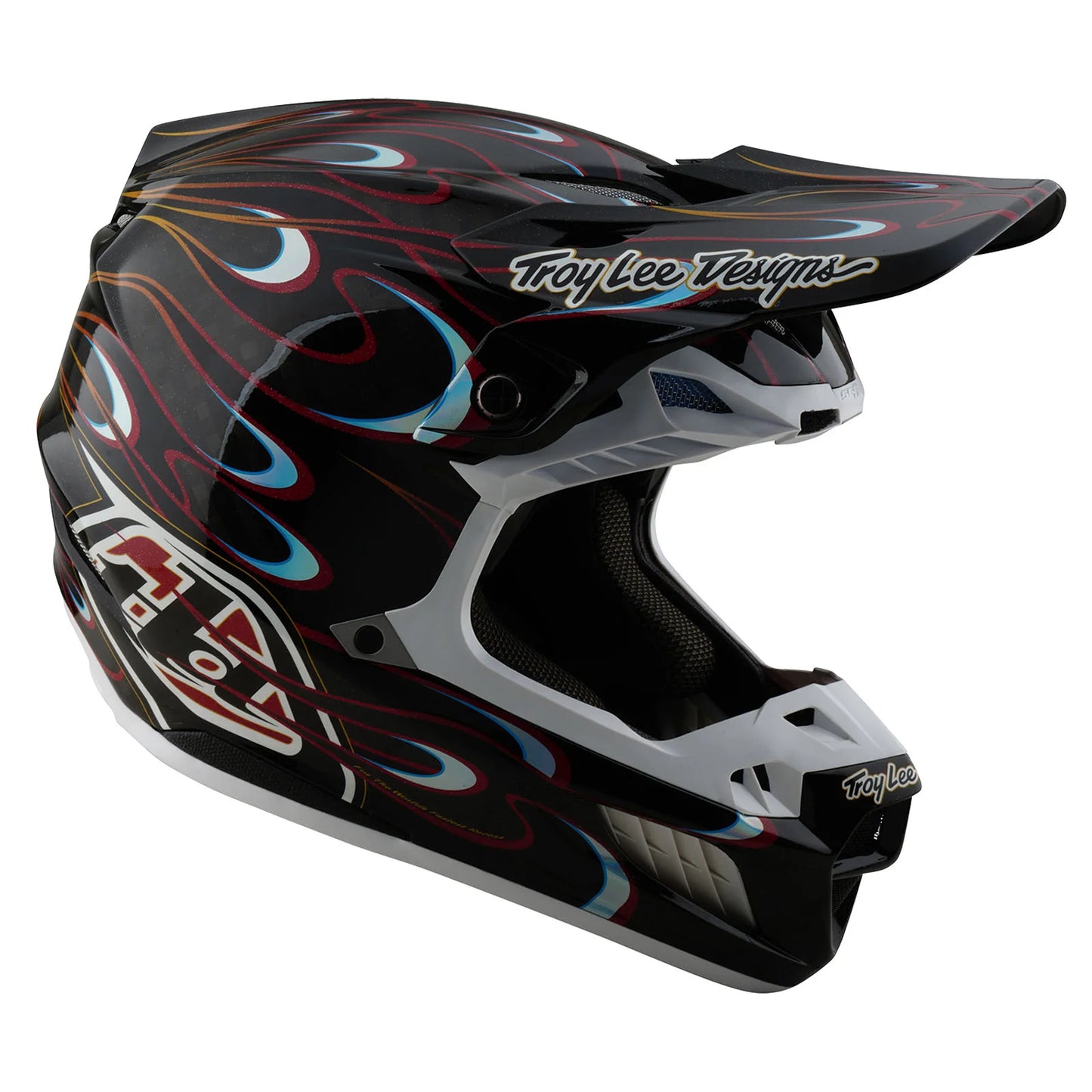 SE5 Carbon Helmet Torched Black / Red