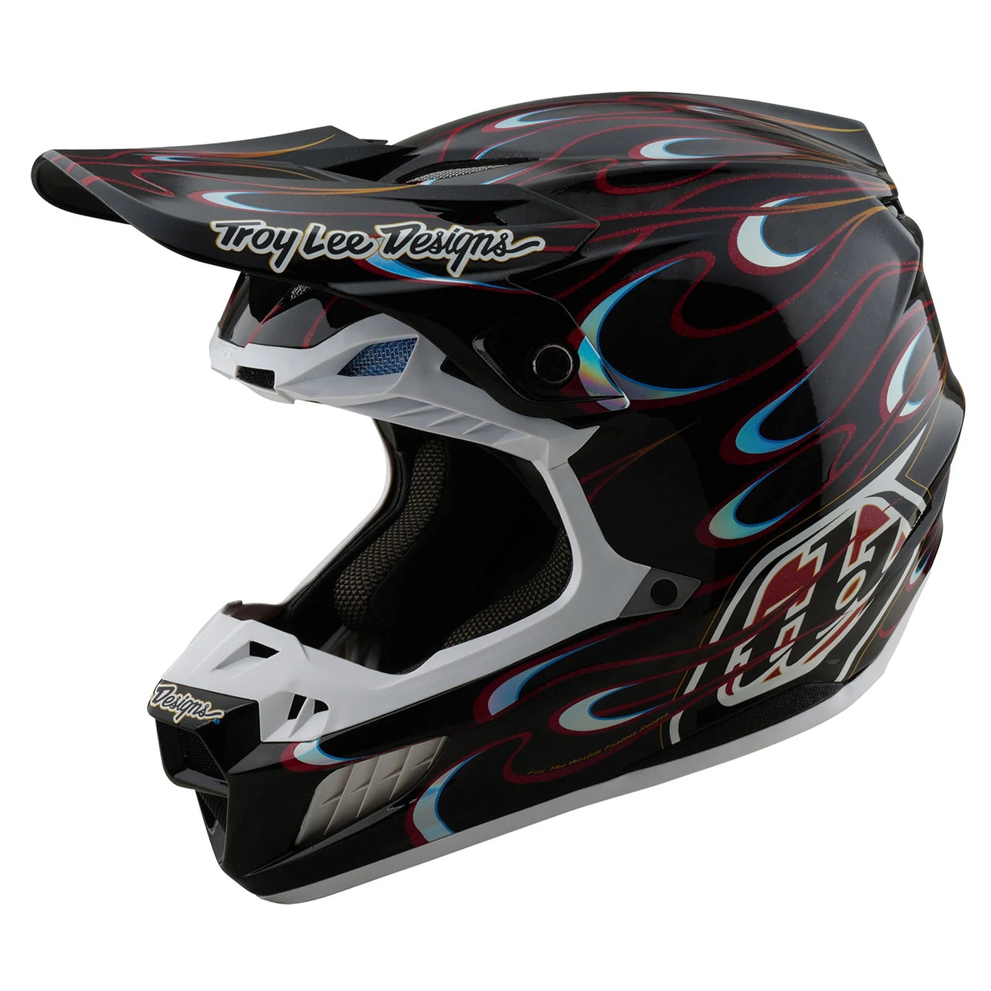 SE5 Carbon Helmet Torched Black / Red