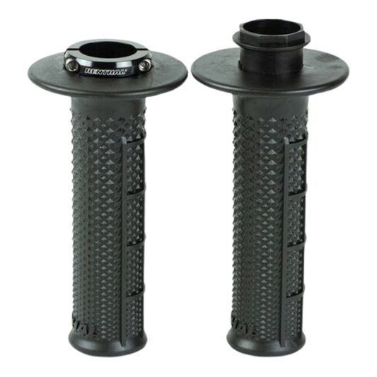 Renthal R-Works Ultra-Tacky Lock-On — Taper Half-Waffle