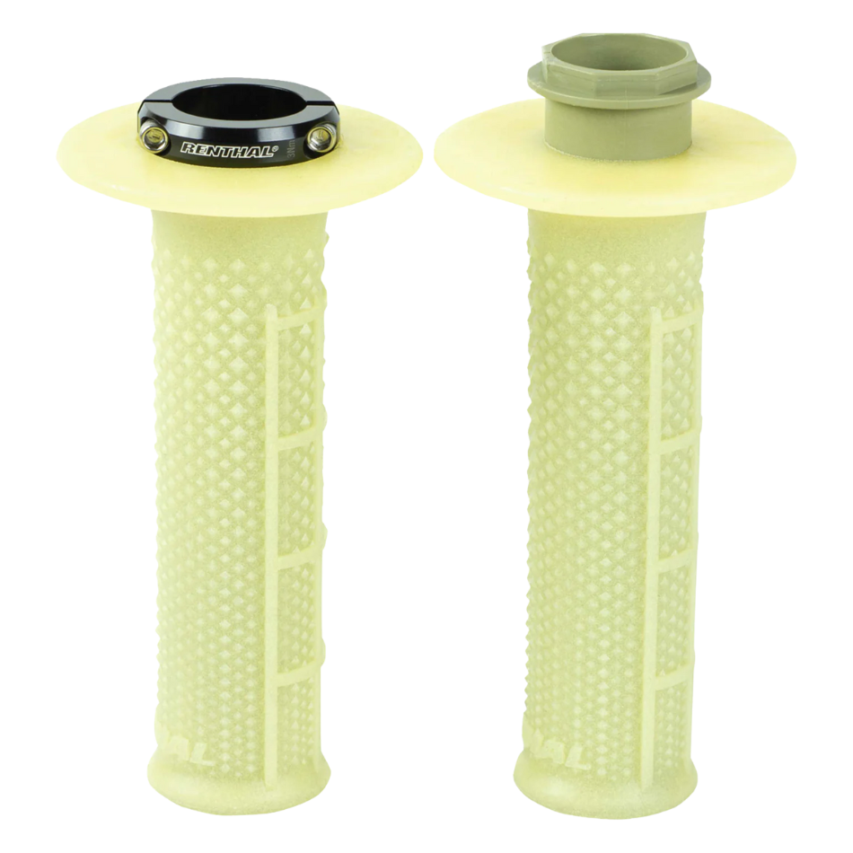 Renthal R-Works Aramid Lock-On — Taper Half-Waffle