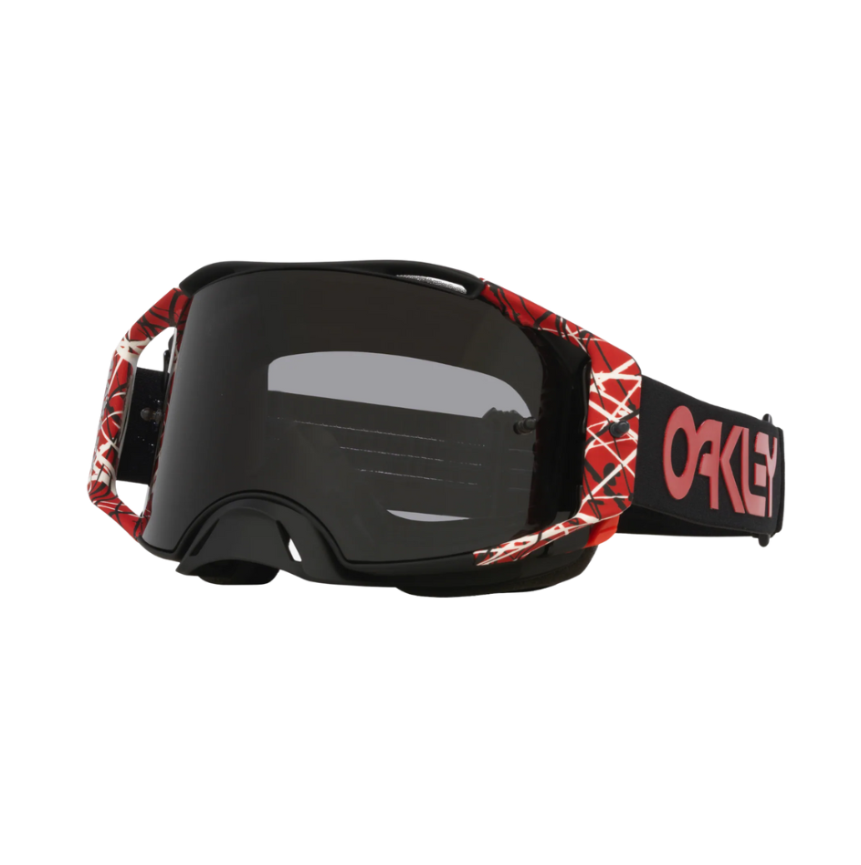 Dark Grey Lenses, Red Eddie Strap