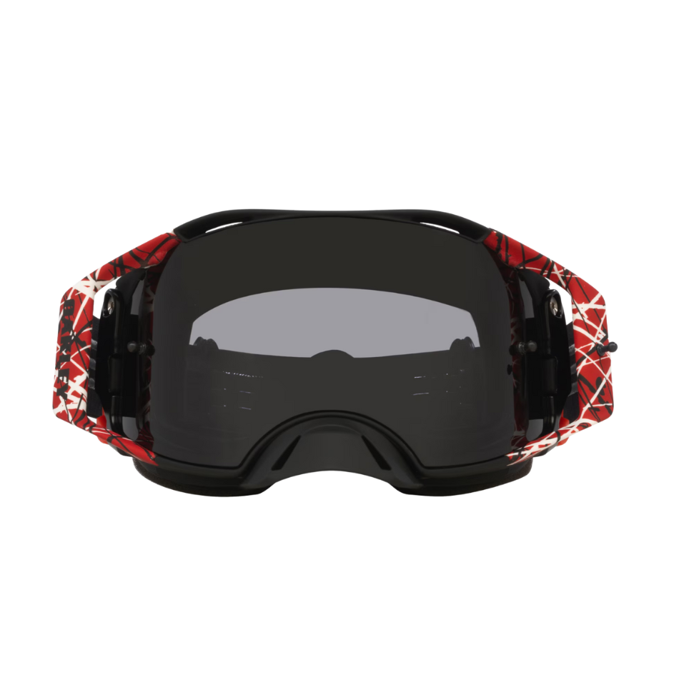 Dark Grey Lenses, Red Eddie Strap