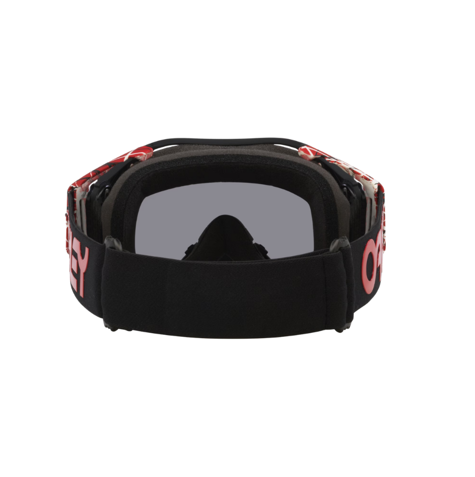 Dark Grey Lenses, Red Eddie Strap