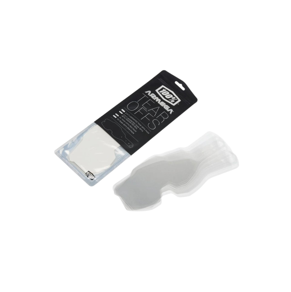 Armega Hiper Goggle (Jett Special) Mirror Red Lens + Tear-Off Kit – 10-Pack Bundle