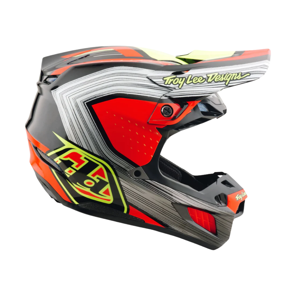SE5 Composite Helmet Stripes Black / Infra Red