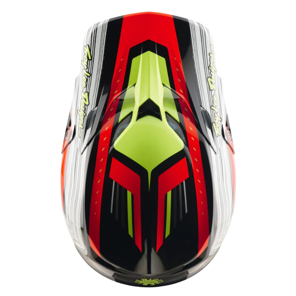 SE5 Composite Helmet Stripes Black / Infra Red