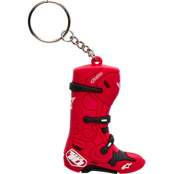 Alpinestars Key Fob - Tech 10 Boot - Red