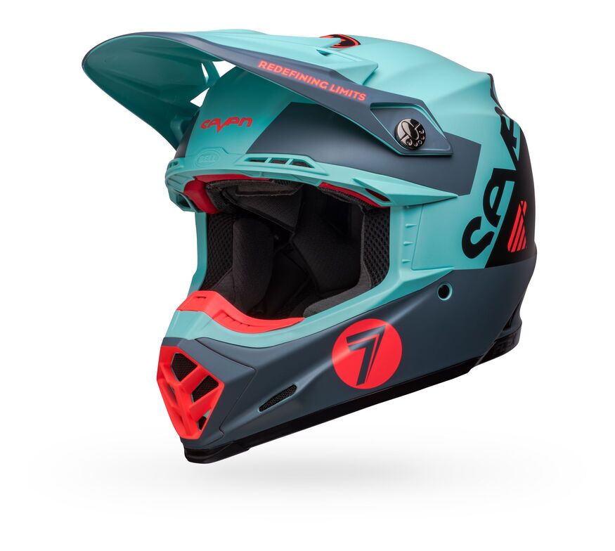 Seven Vanguard Matte Aqua Black