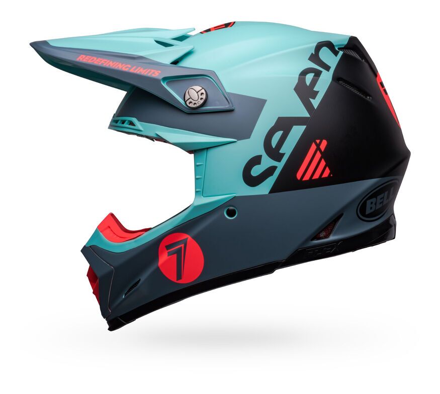 Seven Vanguard Matte Aqua Black