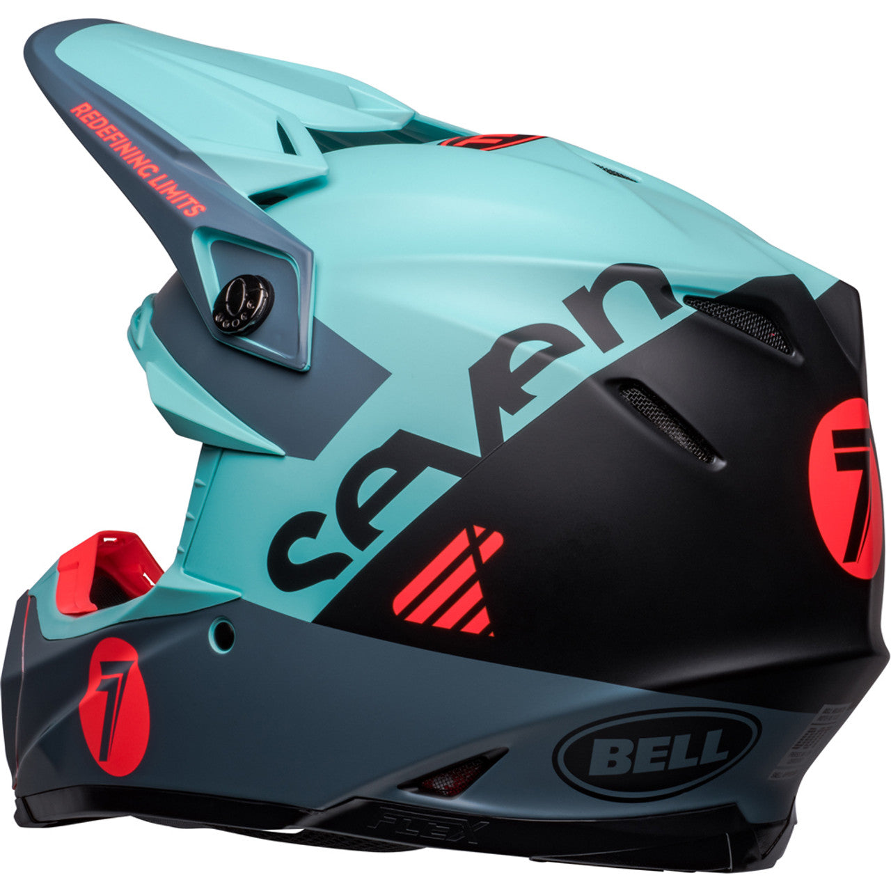 Seven Vanguard Matte Aqua Black