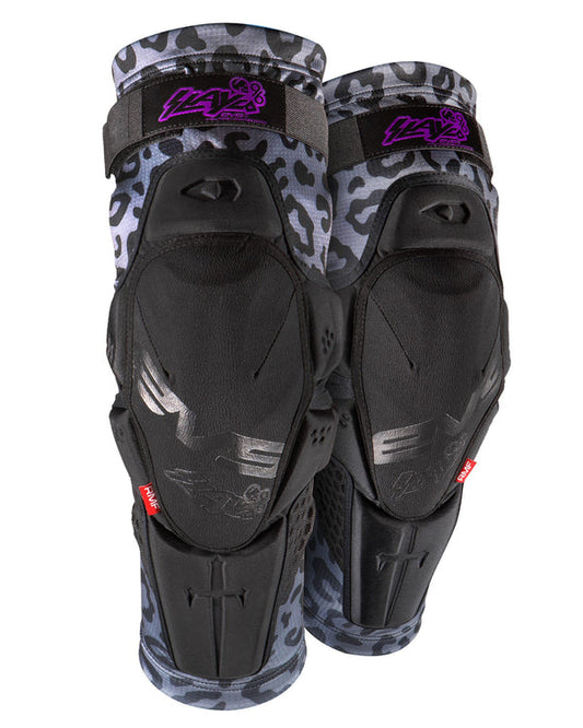 EVS SLAYCO96 KNEE GUARD GHOST LEOPARD