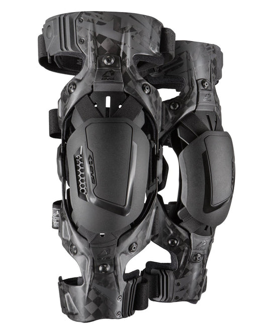 EVS WEB ECLIPSE KNEE BRACE BLACK PAIR