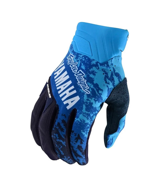 Troy Lee SE Pro Gloves Yamaha Blue