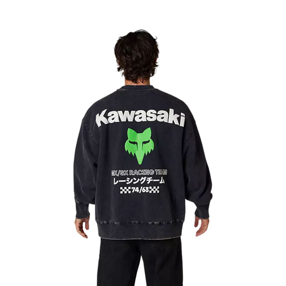 Kawasaki Heavyweight Crew Sweatshirt