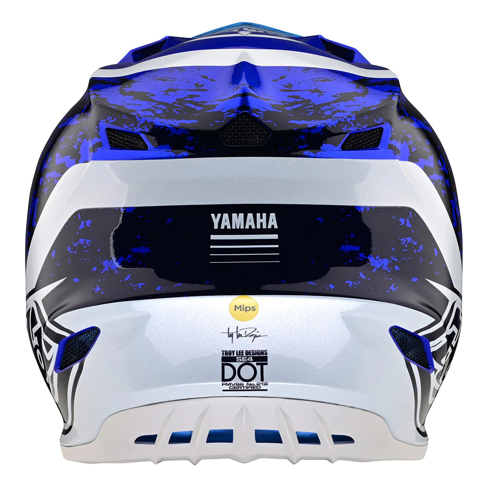 Troy Lee Designs SE4 Polyacrylite Yamaha OW Navy