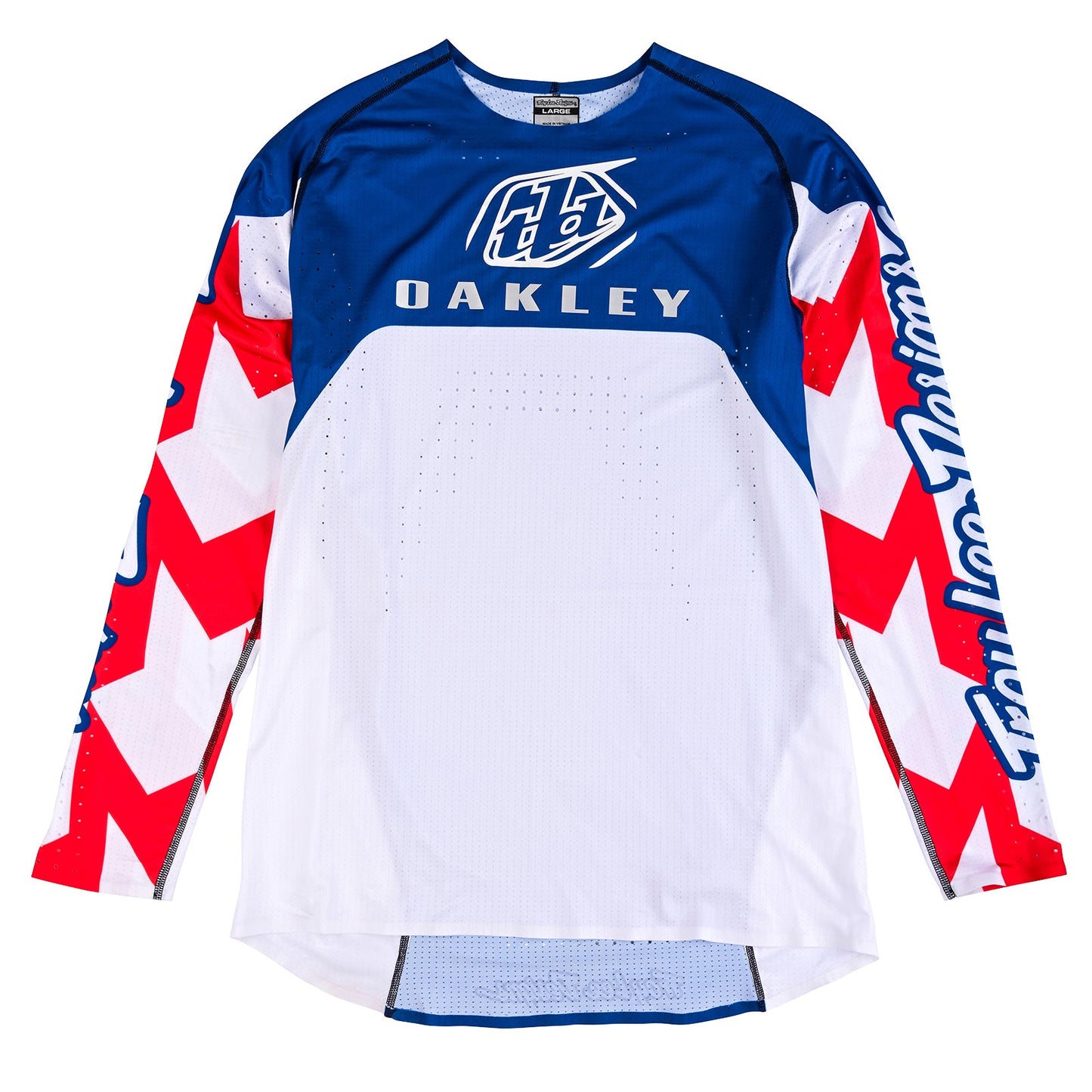 LE SE Ultra Troy Lee Designs X Oakley Vision White / Blue GEAR SET