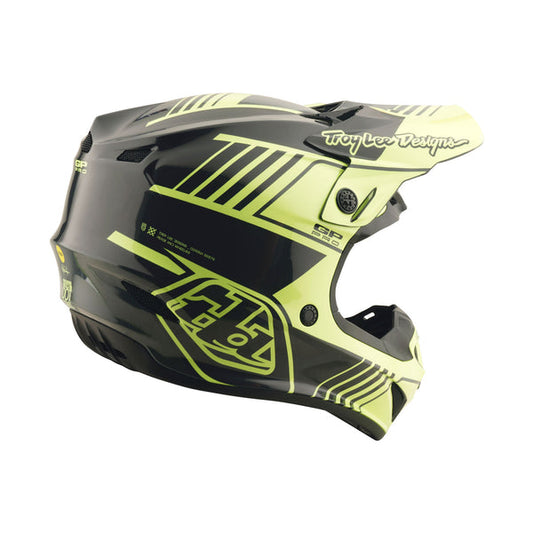 GP Pro Helmet Segment Glo Yellow / Black