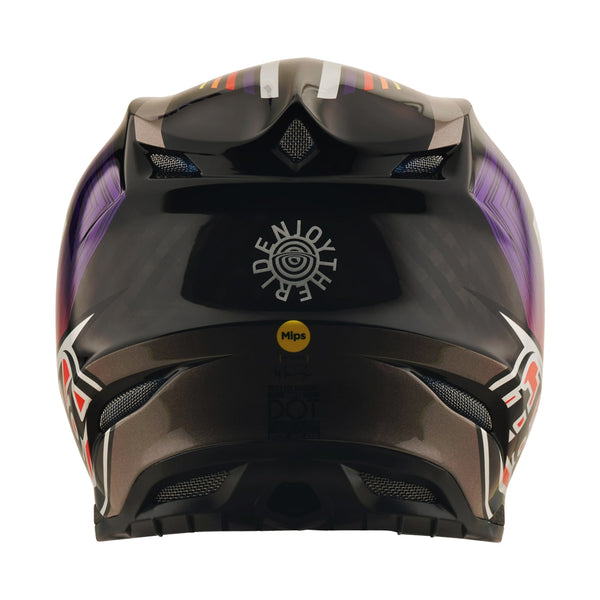 SE5 Carbon Helmet Stripes Black / Purple